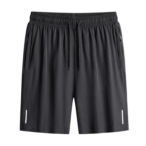 Summer Mens Half Pants Loose Quick-drying Ice Silk Casual P