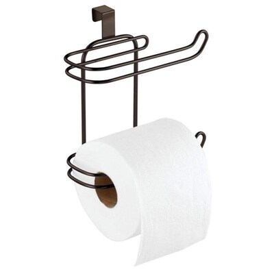 Toilet Tissue Paper Holder Shelf Bathroom kitchen Towel Roll