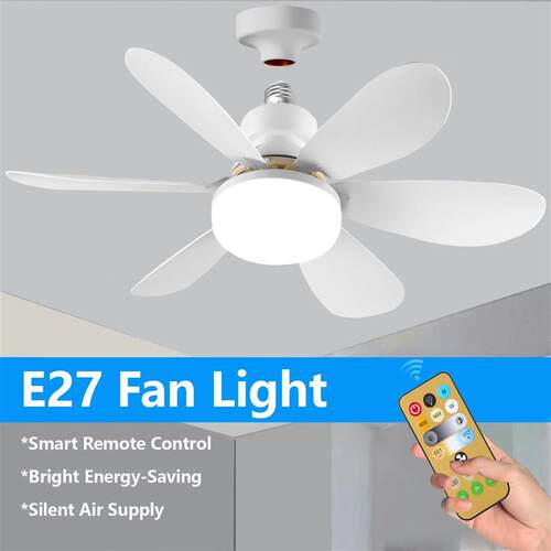 IRALAN Modern ceiling led light fan 52CM 42CM silent with re