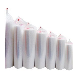 Food size transparent plastic bag ziploc bag transparent