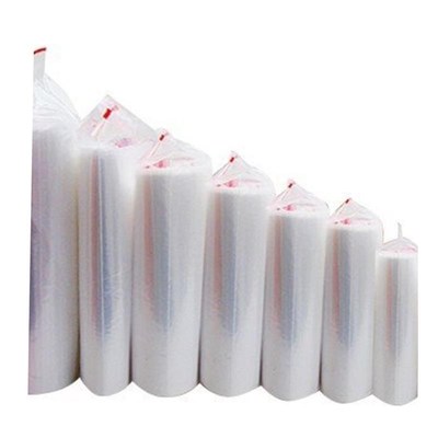 Food size transparent plastic bag ziploc bag transparent