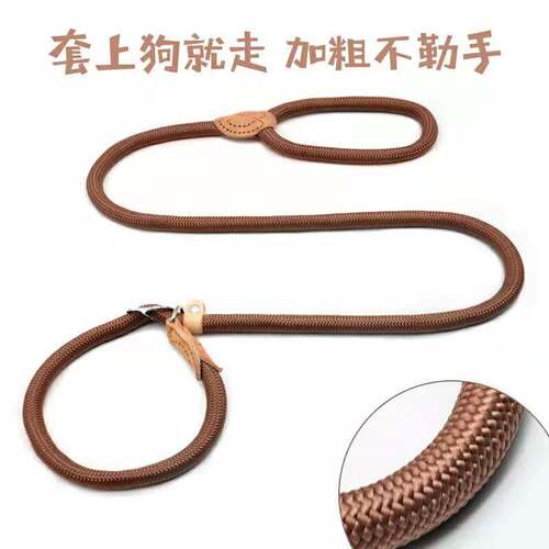 Nylon P chain traction rope out walking dog training P rope