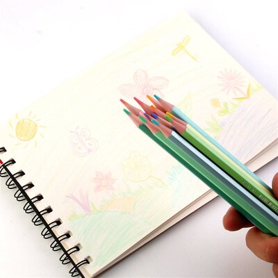 MOTARRO 12Pcs Macaron Color Pencils Wooden Pencil Childrens
