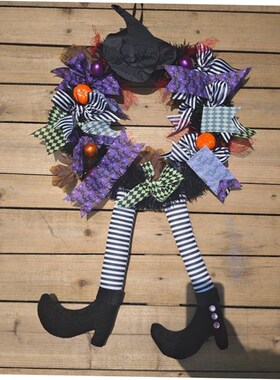 Halloween garland door hang haunted house horror decorations