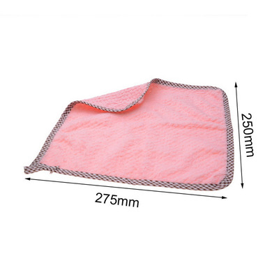 10pcs Kitchen dish towel kitchen rag table cleaning cloth