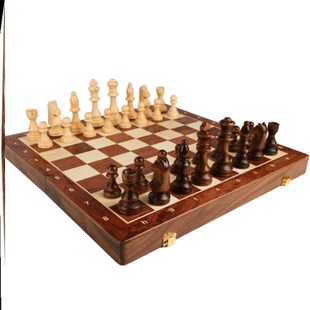 Chess solid wood high gradesuit large folding chessboard棋盘