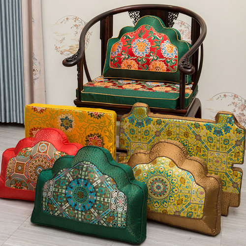 中式红木沙发椅子坐垫古典家具餐椅垫太师椅实木垫子茶桌靠垫