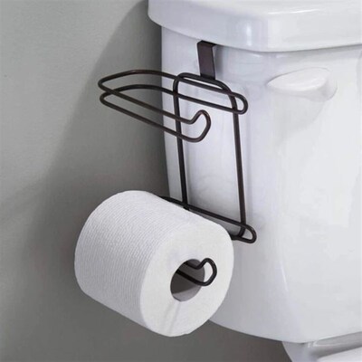 Toilet Tissue Paper Holder Shelf Bathroom kitchen Towel Roll