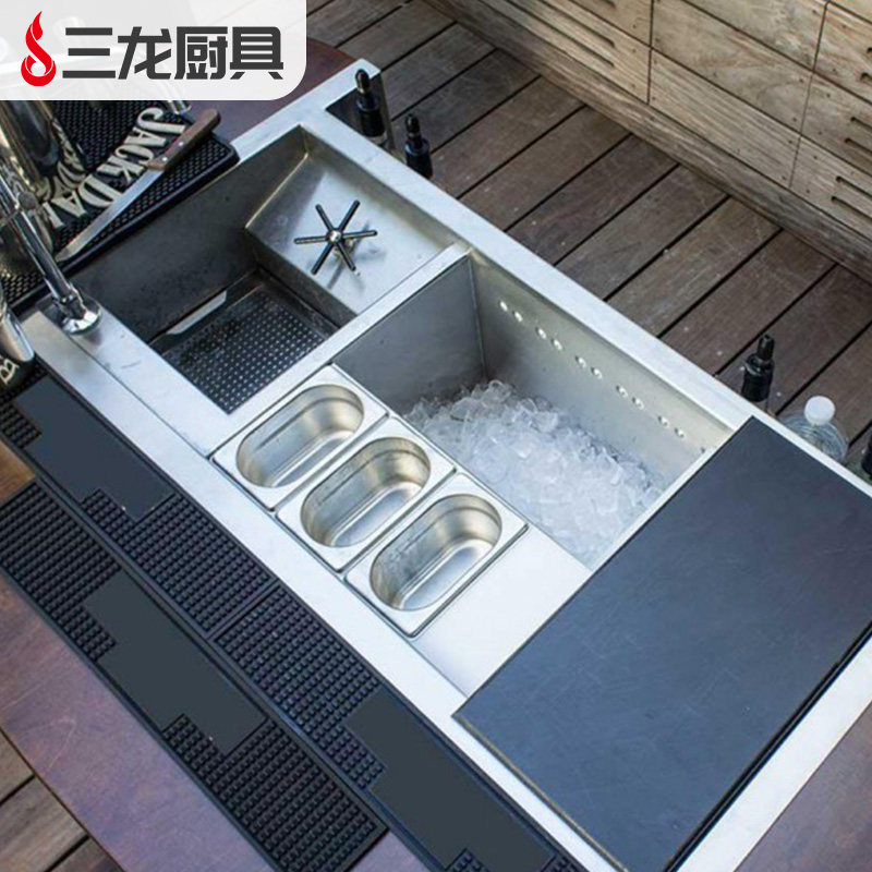 定制冷藏调酒台KTV酒吧调酒柜不锈钢调鸡尾酒操作台工作台商用,厨房电器,商用制冷工作台/水吧台,淘宝优惠券,粉丝福利购,淘宝优惠卷