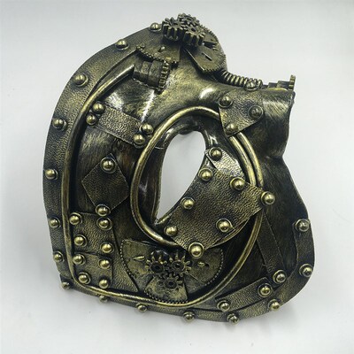 Steampunk  Phantom Masquerade Cosplay Mask Ball Half Face