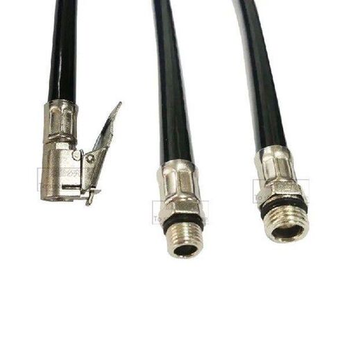 Universal Car Air Rubber Hose Copper Lock Clip Chuck Tire