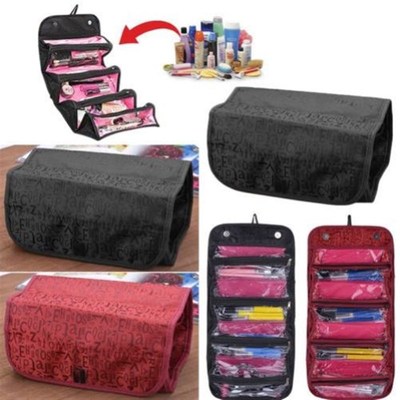 bag organizer makeup case zip pouch toiletry make up bag
