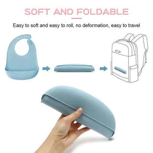 Silicone world Waterproof Silicone Bibs Baby Kids Stuff Kids