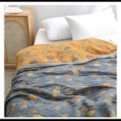 Textile City Combed Cotton Throw Blanket Gauze Towel Quilt S