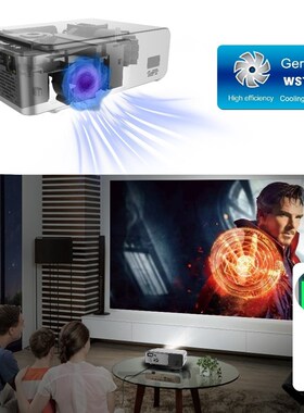 Multimedia Mini 1080P HD LED Projector Home Theater Cinema