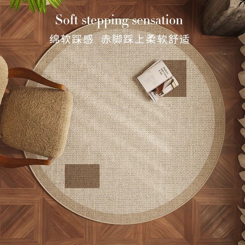 电脑椅地垫转椅书房地毯圆形卧室专用客厅办公学习椅子书桌滚轮垫,居家布艺,转椅地垫,淘宝优惠券,粉丝福利购,淘宝优惠卷