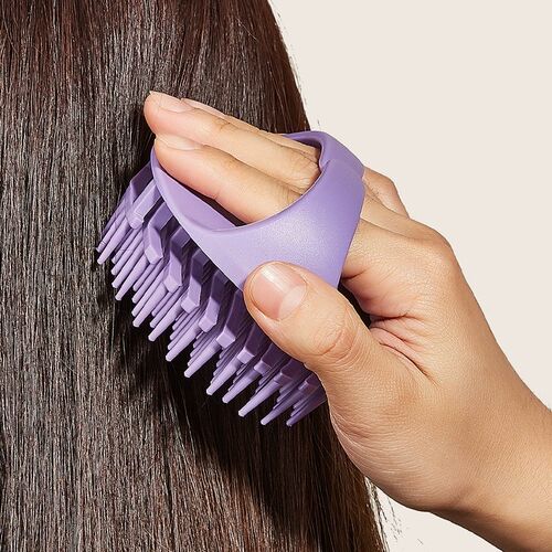 Silicone Shampoo Head Scalp Massage Brush Silicone Body Brus