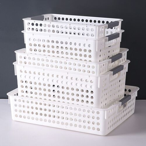 Storage Box for Household Sundries Snack Toy Plastic Shelf S