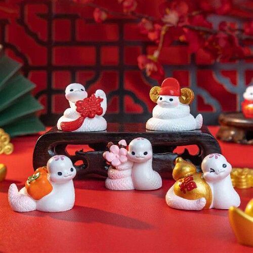 6 Pcs Desktop Ornaments Car Accesories Decor Miniature