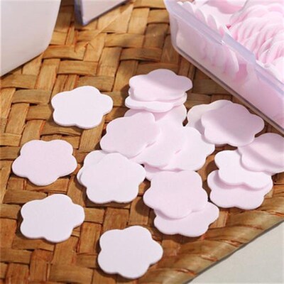 1000pcs Paper Cleaning Soaps Portable Hand Wash Soap Papers