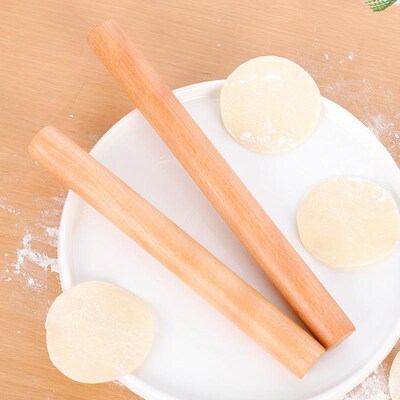 2pcs Kitchen Wooden Rolling Pin Kitchen Cooking Baking n1