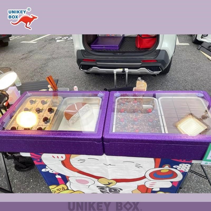 滑盖摆摊保温箱盖盖保冷泡沫箱保温箱提拉米苏蛋糕冷藏箱,户外/登山/野营/旅行用品,冰包,淘宝优惠券,粉丝福利购,淘宝优惠卷