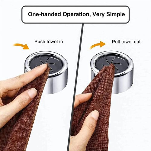 3PCS Non Punching Dishwashing Cloth Storage Clip Dishcloth C