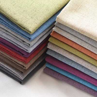 三实亚麻吸音布软包布扪布沙发布装饰布加厚麻布硬包影音室录音棚