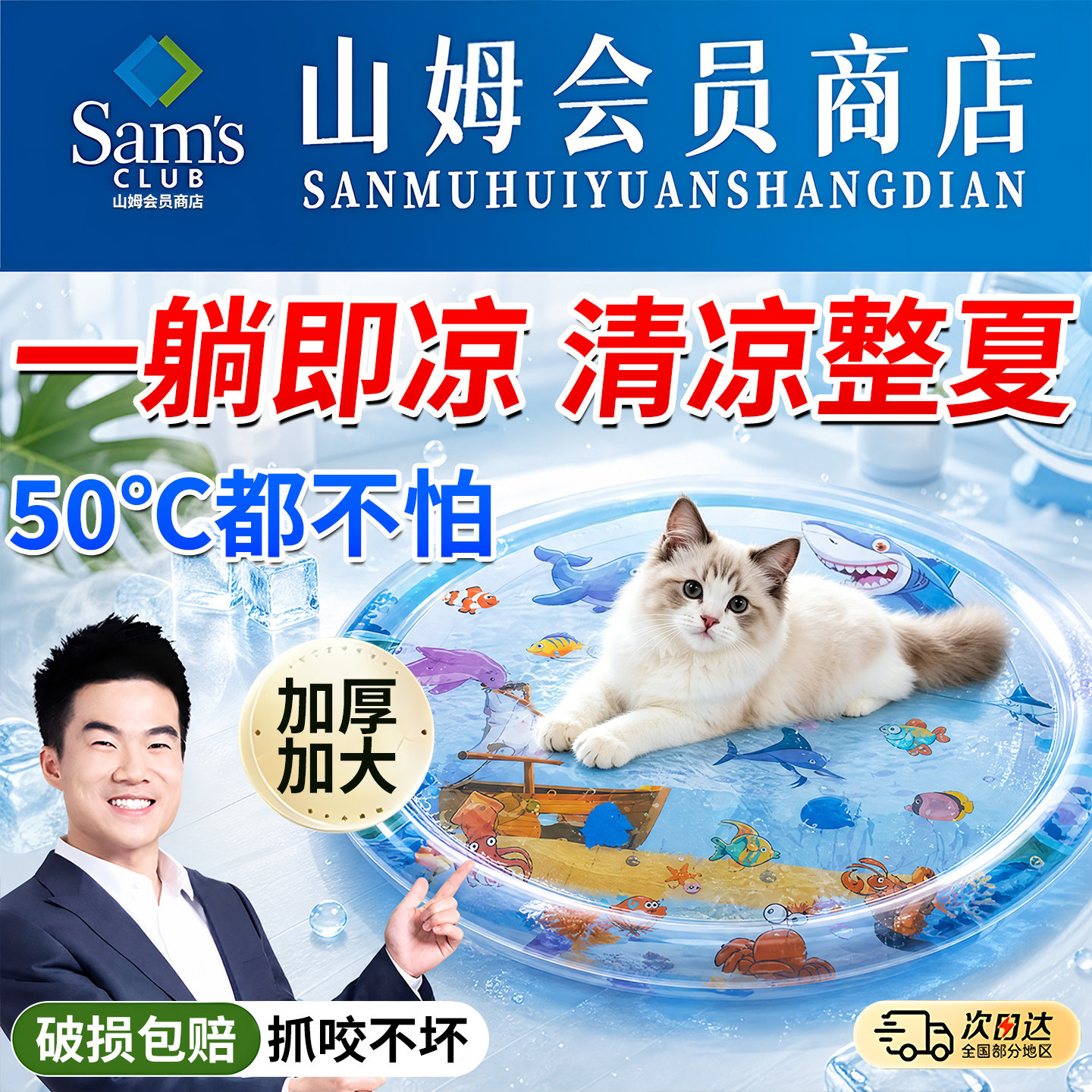 【山姆同款】宠物注水垫热销N0.1图片