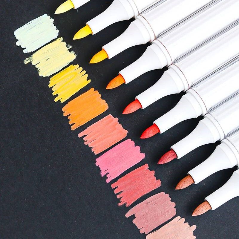 Portable 9-Colors Marker Pen Art Stationery Drawing/Painting图片