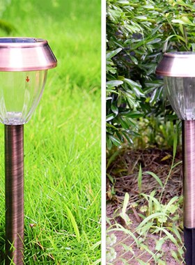4pcs Solar Garden Lights Decoration Garden LED Hollow Rainpr