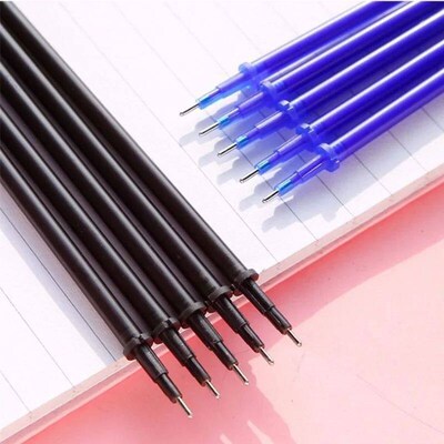 20Pcs Erasable Pen Refills Magic Gel Pens Rod Washable Handl
