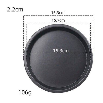 NonStick Pizza Trays, 5 10 Inch Sizes Available, Carbon