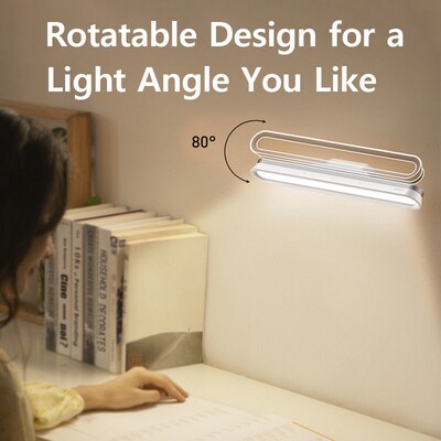 Desk Lamp Hanging Magnetic LED Table Lamp Chargeable Steples