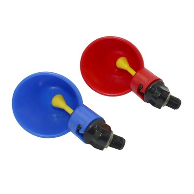 10 Pcs Poultry Water Drinking Cups Automatic Quail Chicken D