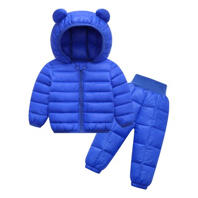 Autumn Winter Children Clothing Set Baby Boys Girls Cotton H