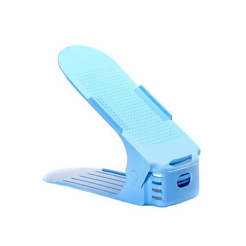 A Japanese and Korean style double-layer shoe rack and shoe