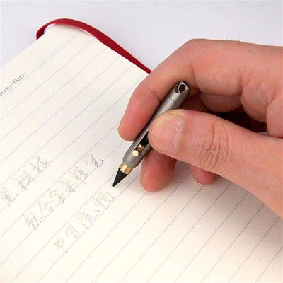 Titanium Alloy Mini Eternal Pencil No Sharpening Portable