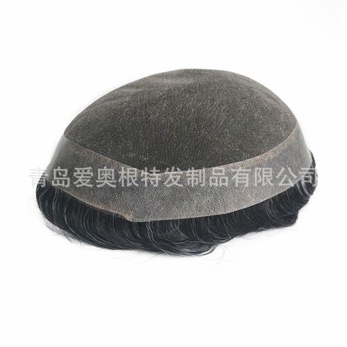 Manufacturer Direct Sales Mens Hair Wig D7-5 Full-hand Hook
