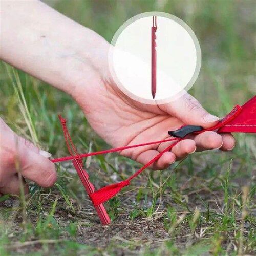 Ground Anchors For Tents 10 Pcs Tri-Angled Peg Tent Spikes