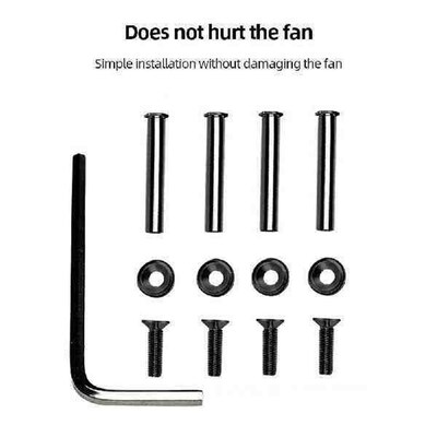 Computer Case Fan Screws Set Quiet Operation Housing