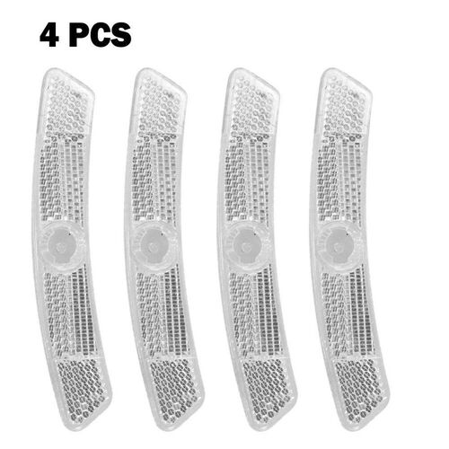 4pcs Bike Spoke Reflector 25*20mm Steel Fixed Rain Sun Prote