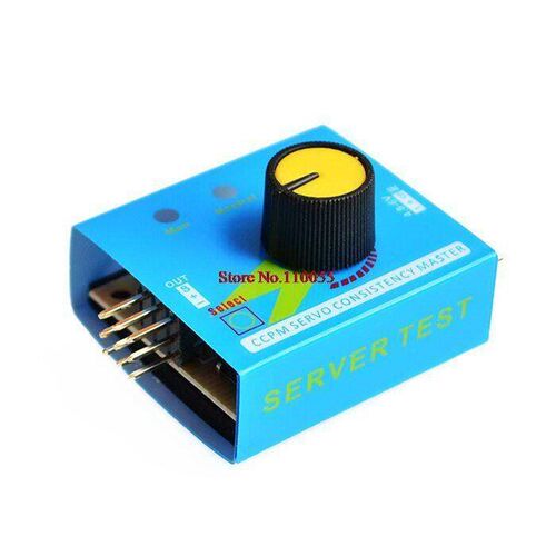 Servo Tester Gear Test CCPM Consistency Master Checker 3CH 4