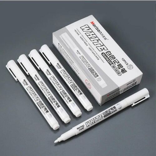 1/3/5 Pcs Waterproof White Marker Pen Alcohol Paint Oily Tir
