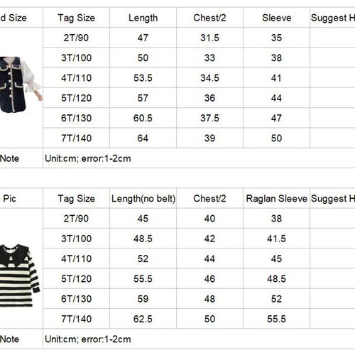 2023 Spring New Arrival Girls Fashion Tweed Dress Kids Long