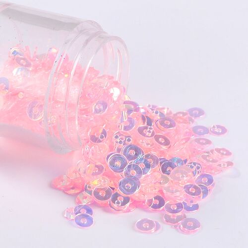 10g/Pack 2-6mm Multi Size Flat Round Loose Sequins For Craft