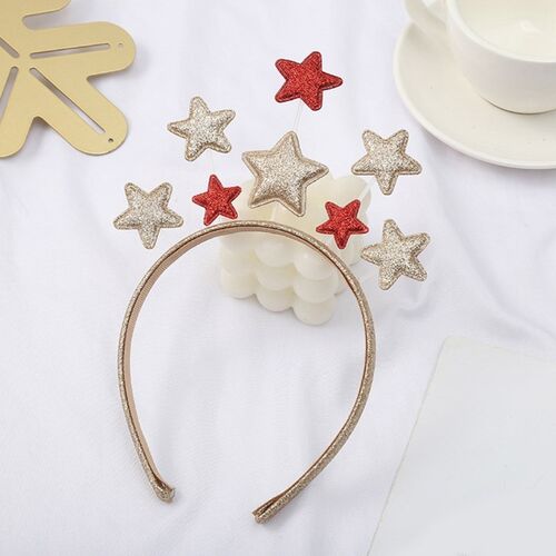 Princess Girl Halloween Party Crown Headband Glitter Powder
