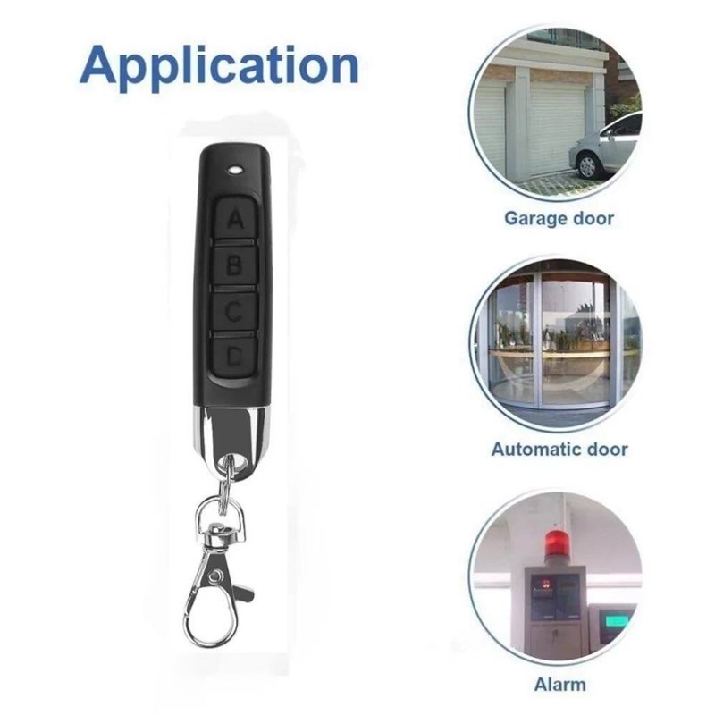 1-50PCS 433MHz Auto Copy Remote Control Electric Garage Door