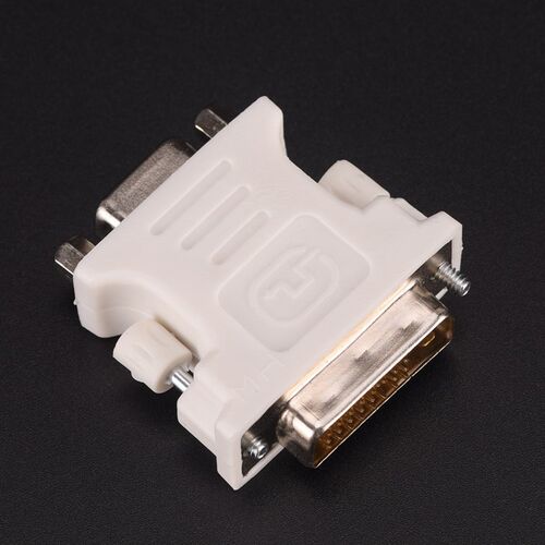 New 24+1 Pin DVI D D M To VGA F Adapter Video Computer Moni