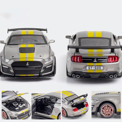 New 1:32 High Simulation Supercar Ford Mustang Shelby GT500